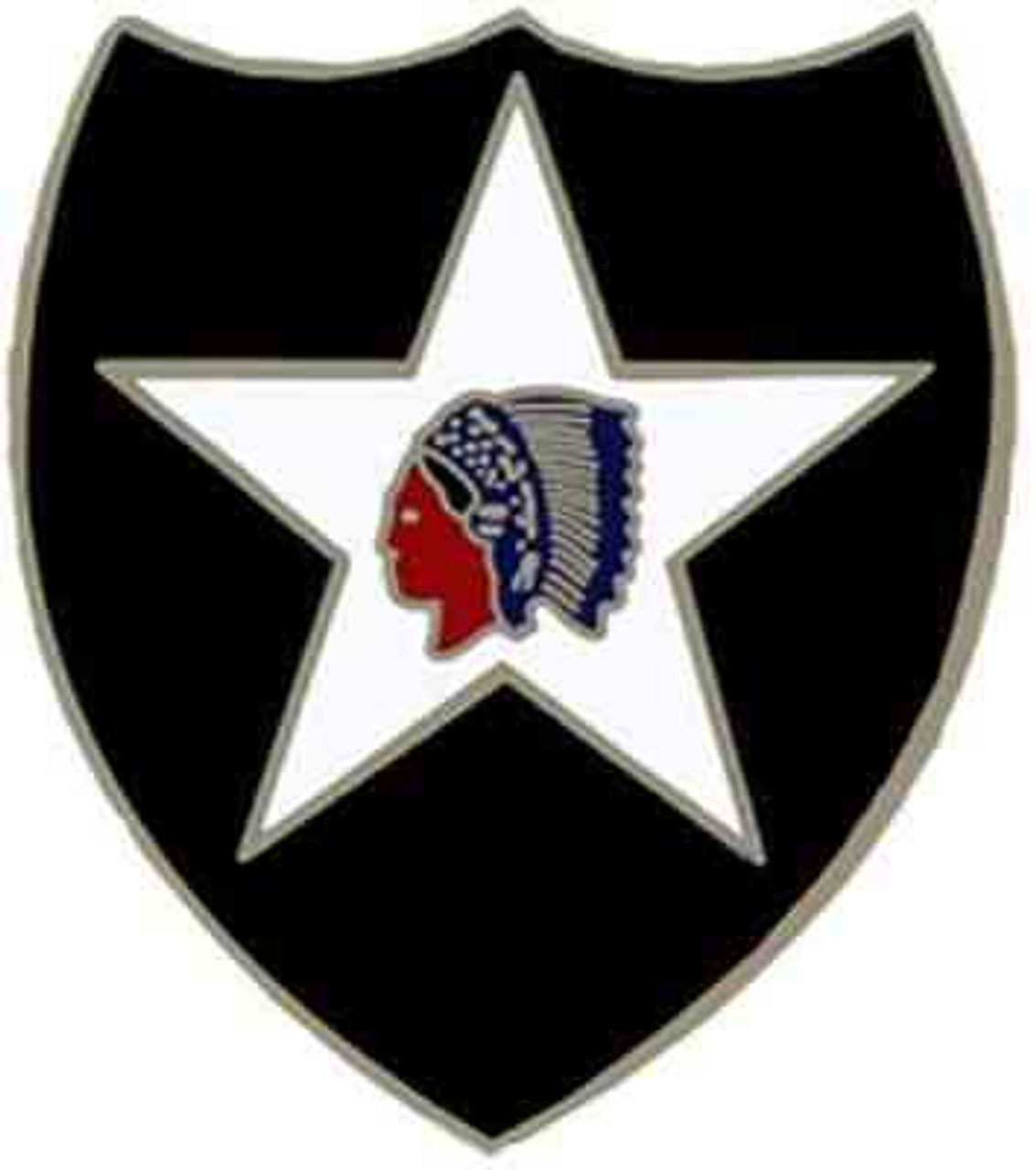 army 2nd inf div hat lapel pin