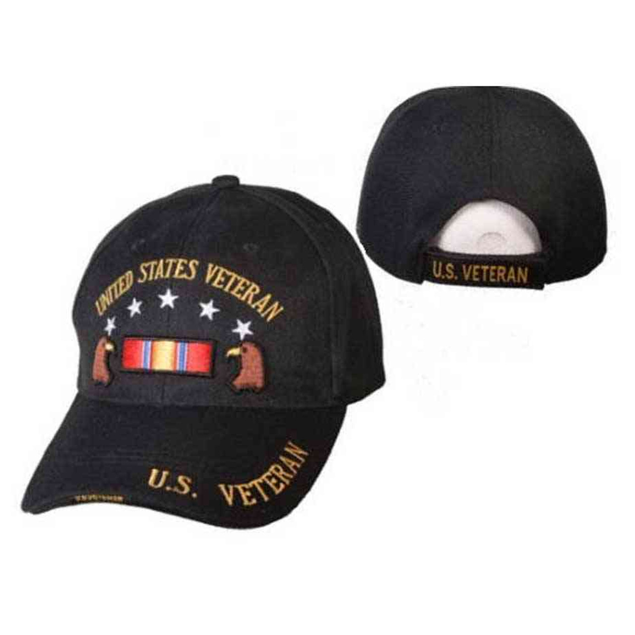 united states veteran national service ribbon hat