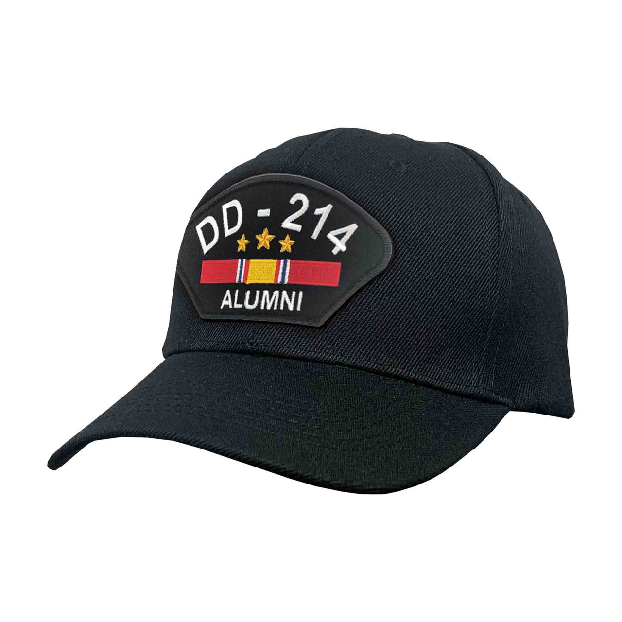 us veteran hat dd214 alumni and national service ribbon main view hats for men