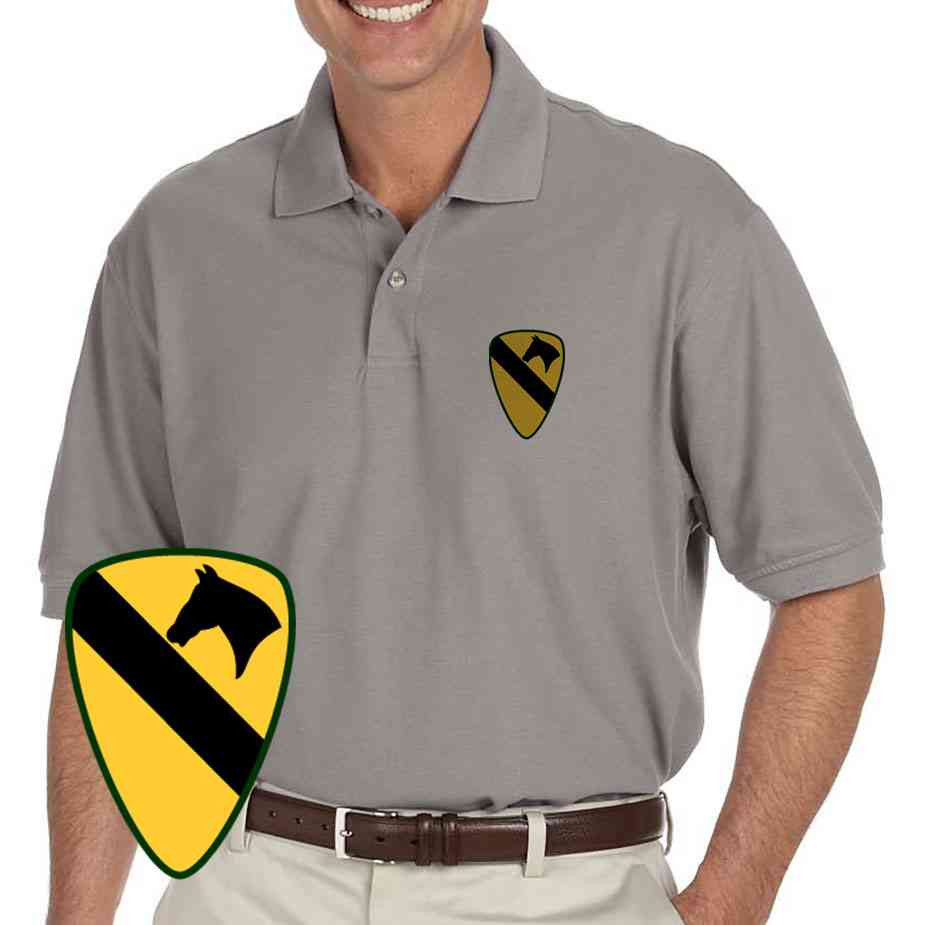 Army 1st Cavalry Division Grey 