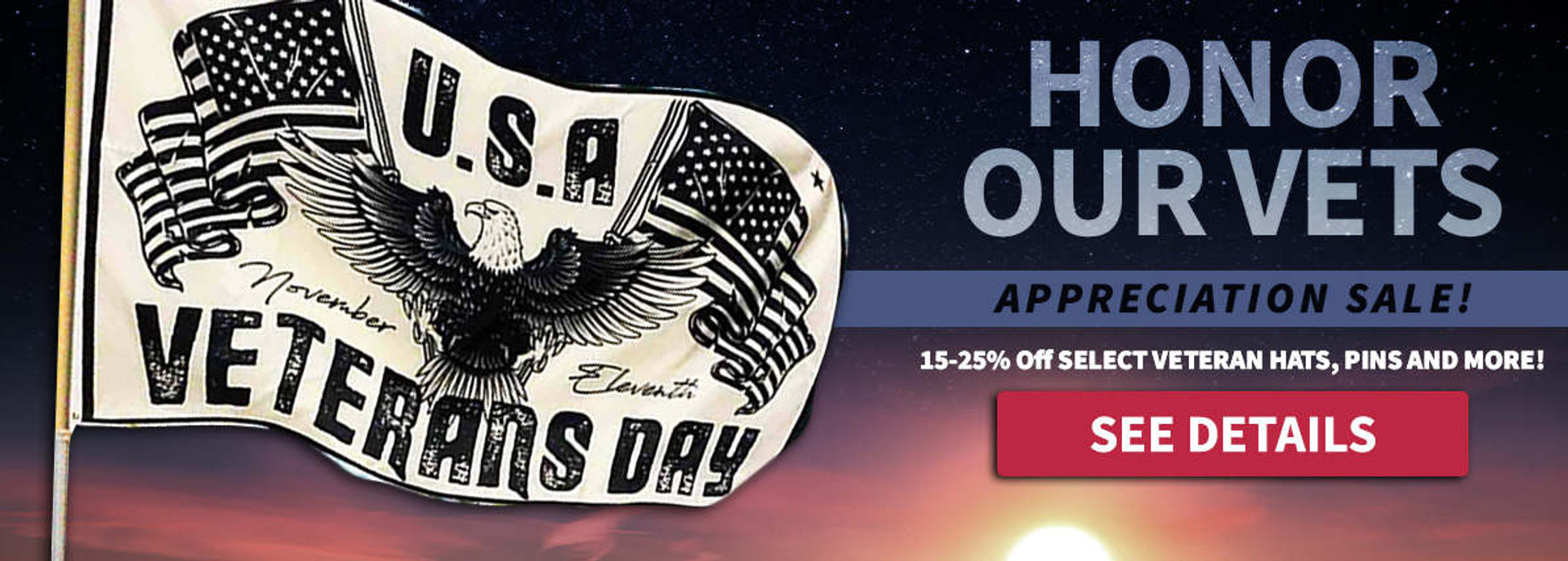 Veteran Appreciation Sale