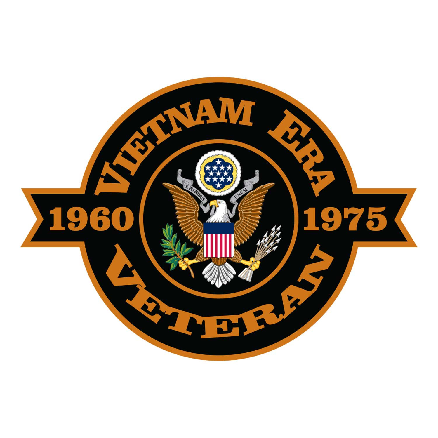 ProSticker 904M American Flag Vietnam Veteran Decal – One Pair-1369011