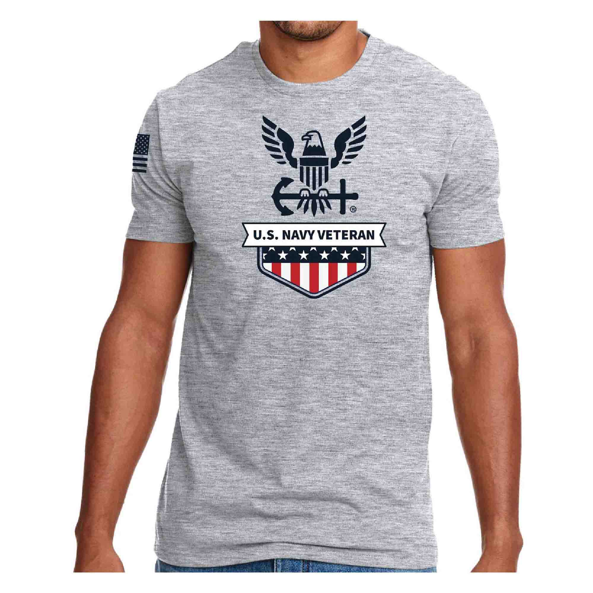 Navy Logo Strap T-Shirt