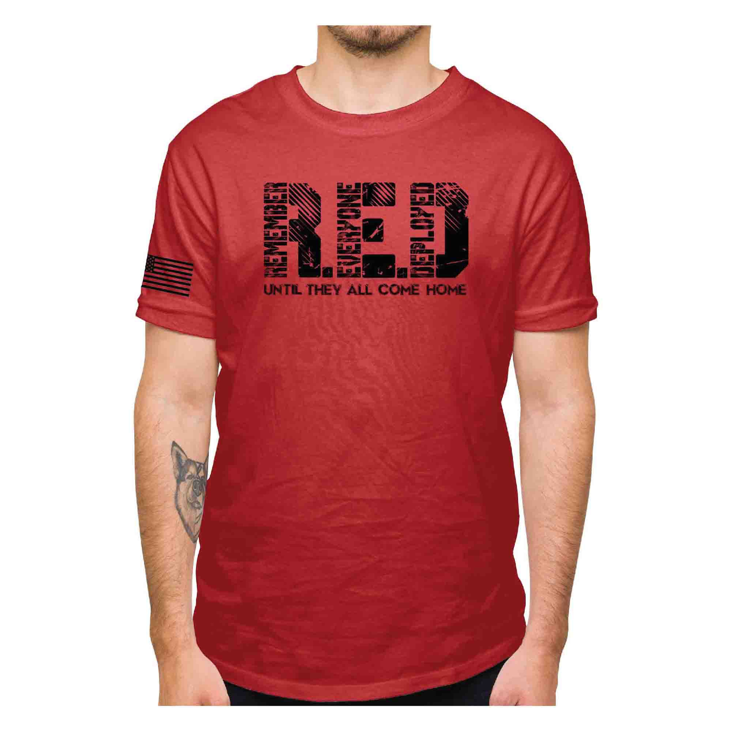 RED Friday Sport Polo Shirt - Remember Everyone Deployed