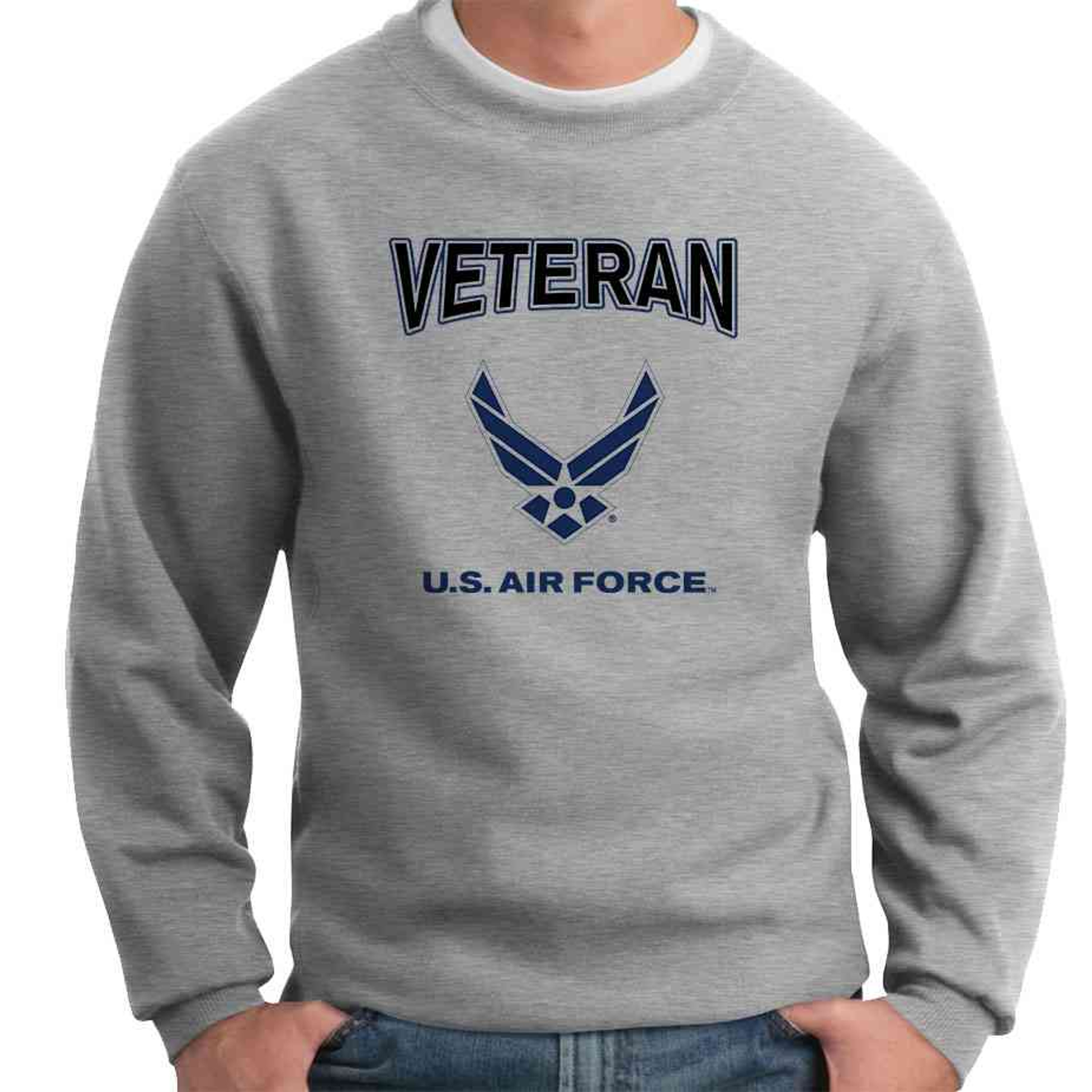 US Air Force Veteran Wings Sweatshirt Officially Licensed