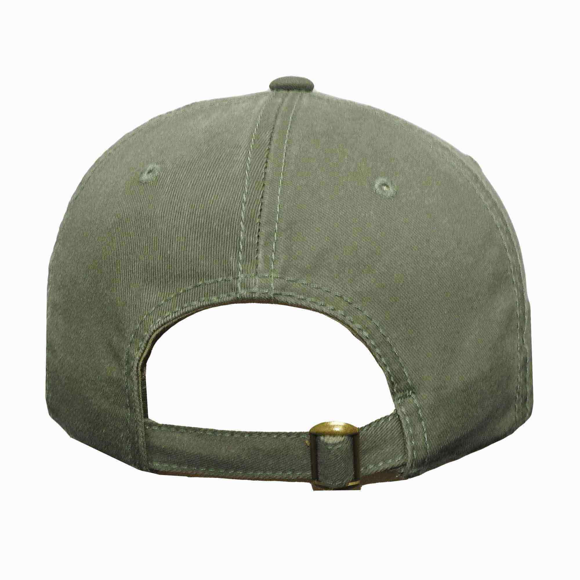 Veterans For Trump 2024 Embroidered Military Hat - Olive Green 100% Cotton Adjustable Cap 8 thumbnail image