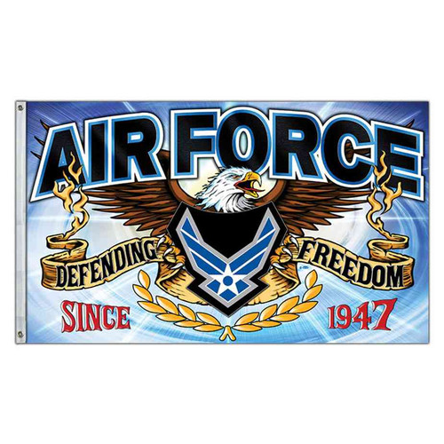 u s air force defending freedom since 1947 flag