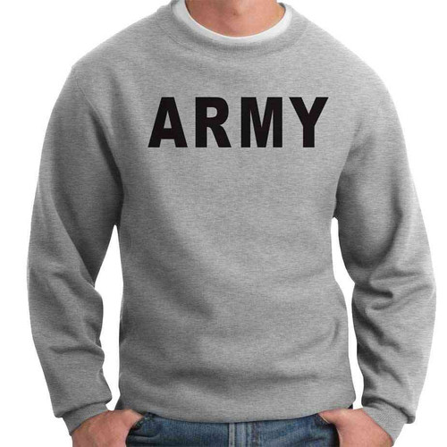 Us army crewneck sweatshirt Clearance