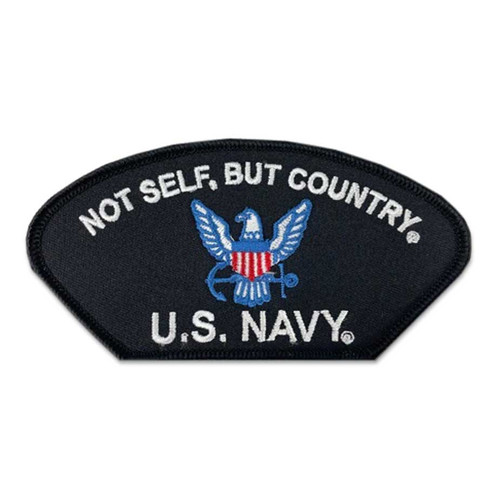Navy Patch with Eagle Graphic