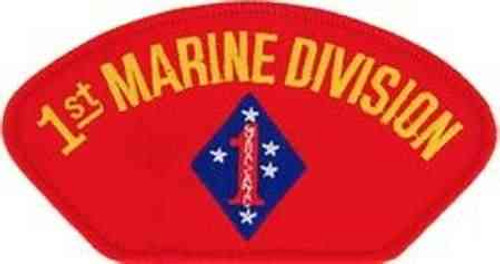 1st marine div patch