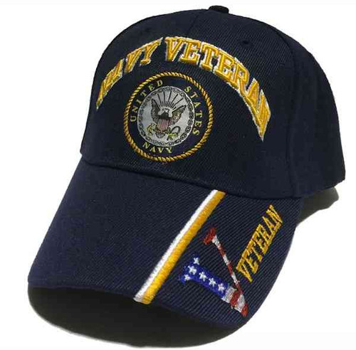 u s navy veteran special edition logo hat