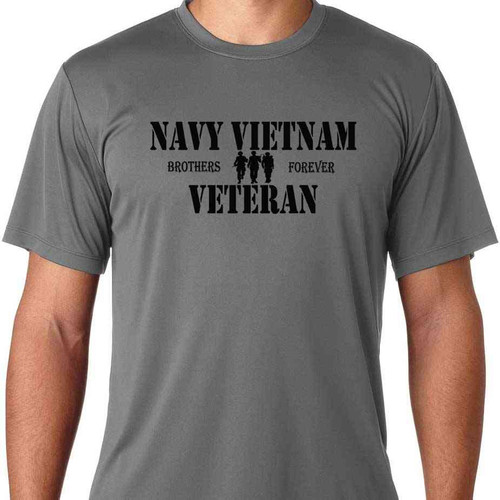 navy vietnam veteran brothers forever solar performance ss tshirt