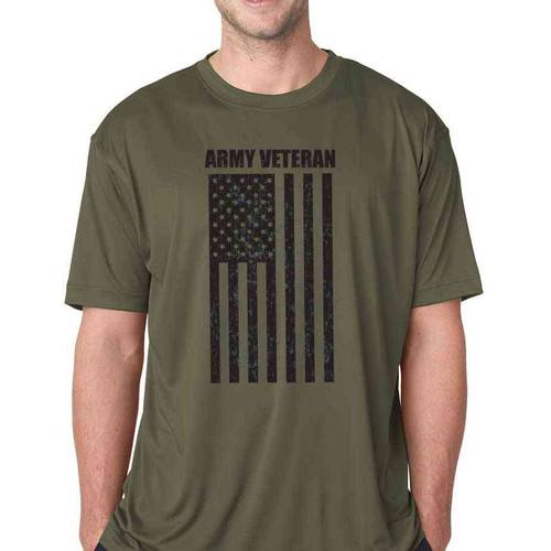 army veteran flag tshirt