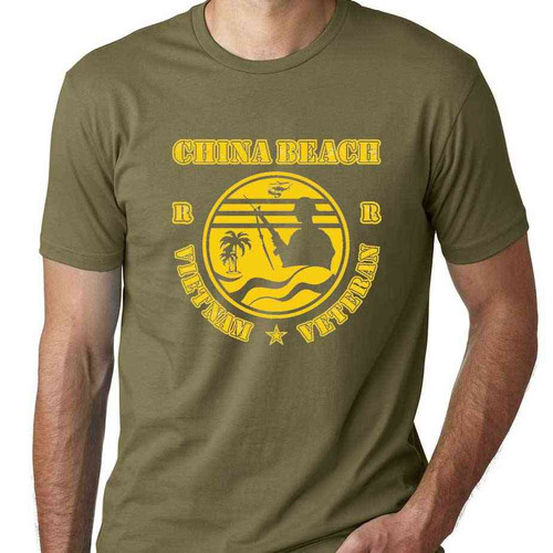 china beach vietnam veteran special edition o d tshirt
