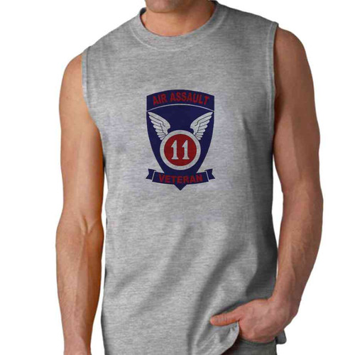 11th air assault veteran sleeveless shirt
