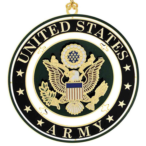 u s army logo christmas ornament