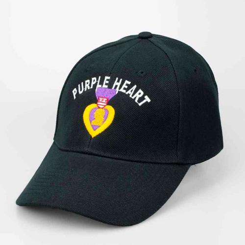 purple heart medal hat