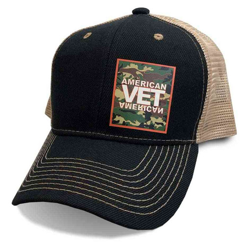 us veteran hat american vet and camouflage vinyl