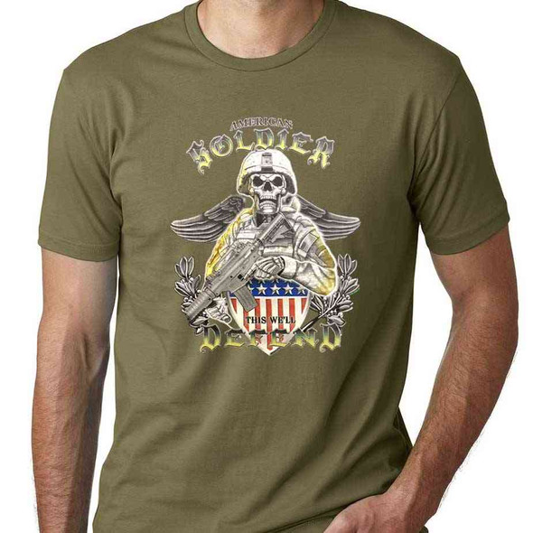 american soldier special edition o d tshirt