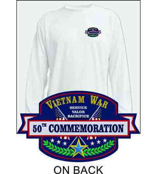 vietnam war 50th commemoration performance long sleeve shirt