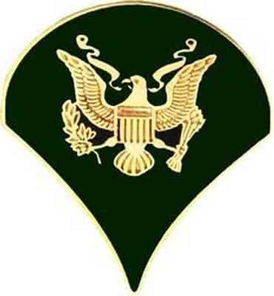 Army Spec 4 Hat Lapel Pin