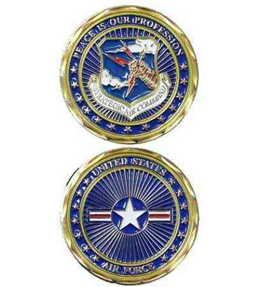 u s air force strategic air command challenge coin