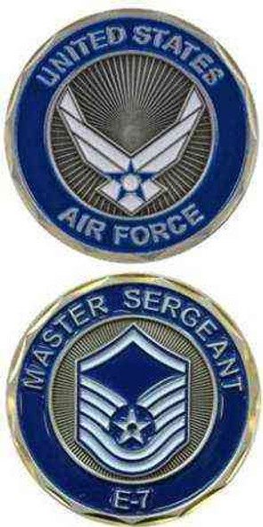 u s air force e7 challenge coin