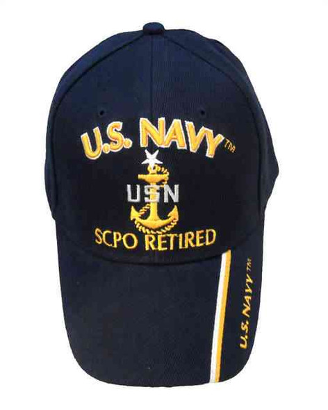 u s navy scpo retired hat