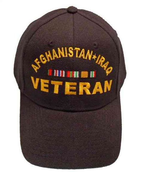 afghanistan iraq veteran ribbon hat