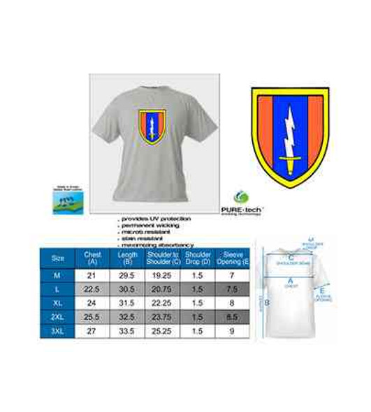 army 1st signal brigade performance tshirt