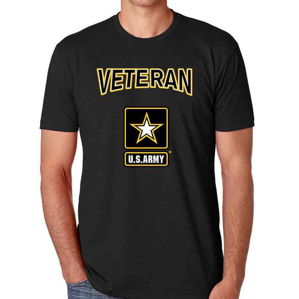 officially licensed u s army veteran logo tshirt