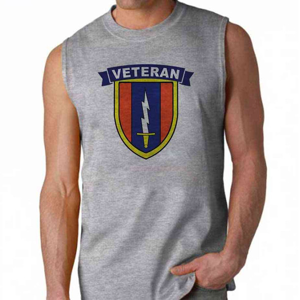 army 1st signal brigade veteran sleeveless shirt