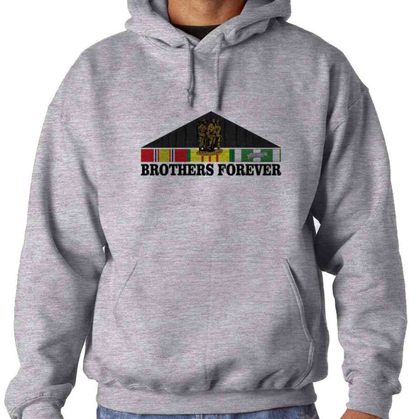 vietnam memorial wall brothers forever hooded sweatshirt vietnam memorial wall brothers forever hooded sweatshirt