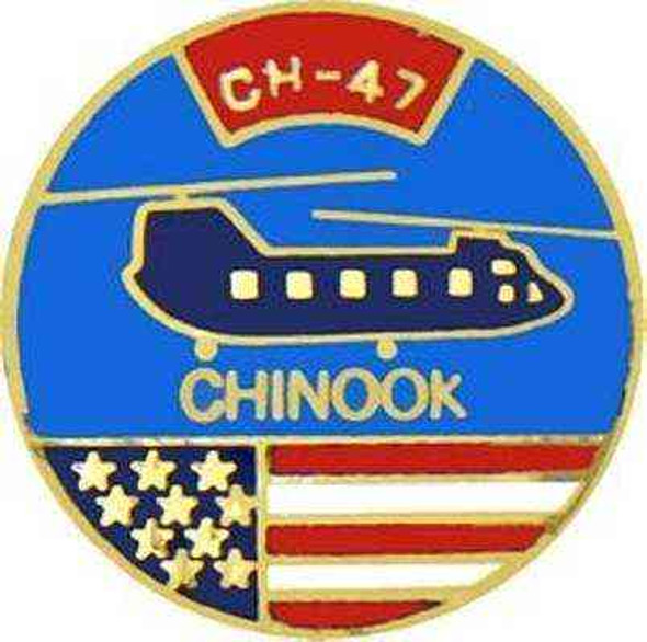 ch47 chinook hat lapel pin