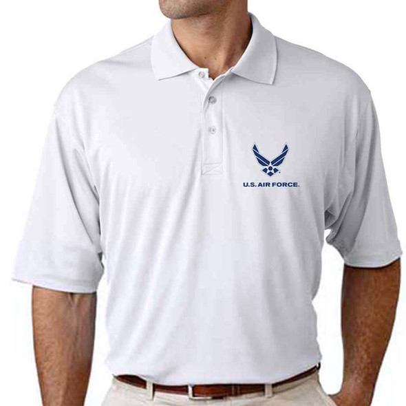 officially licensed u s air force performance polo shirt officially licensed u s air force performance polo shirt