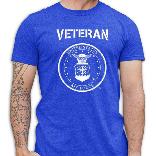 us air force veteran tshirt eagle emblem