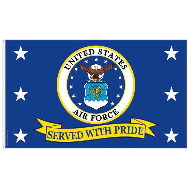 u s air force emblem flag