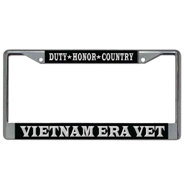 vietnam era veteran dutyhonorcountry license plate frame