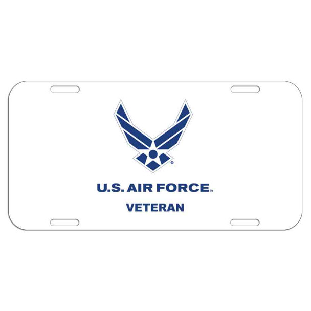 air force veteran license plate