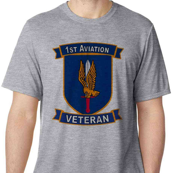 army 1st aviation veteran performance tshirt