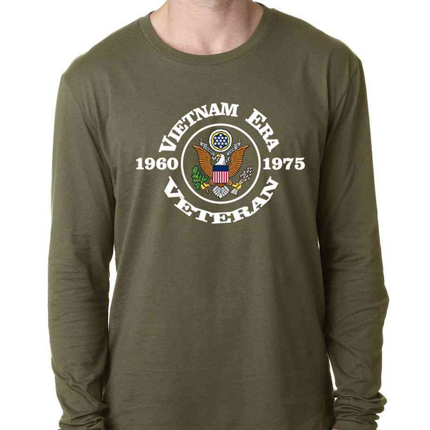 vietnam era veteran – special edition long sleeve o d shirt