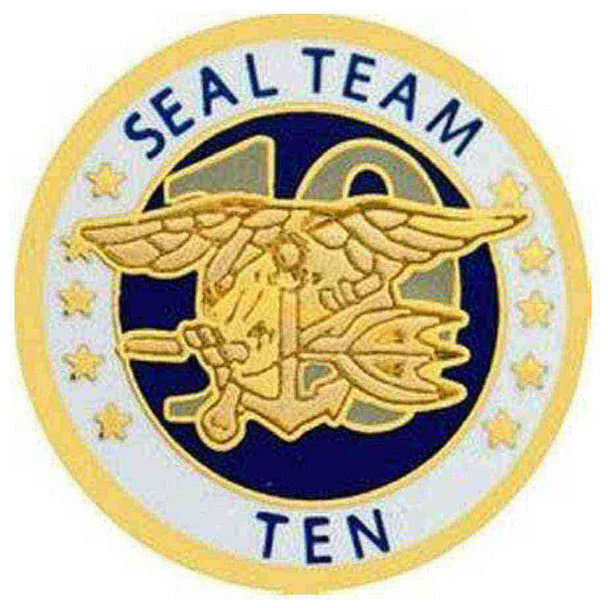 navy seal team 10 hat lapel pin