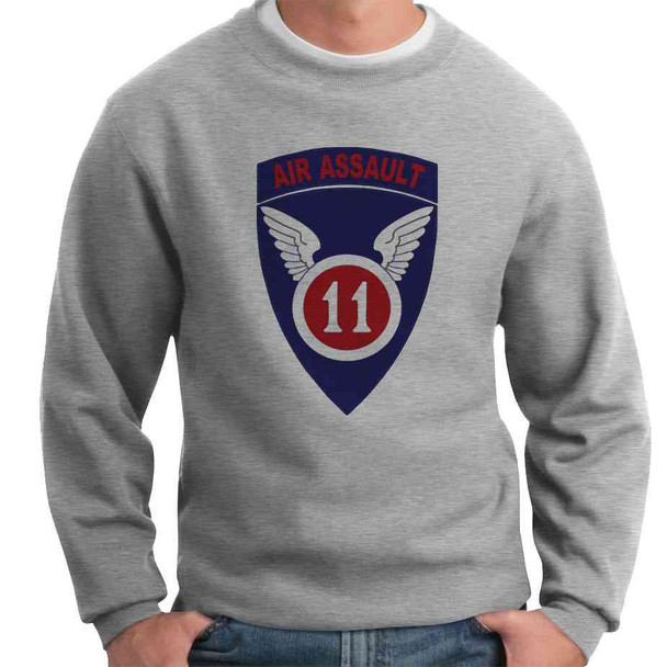 11th air assault crewneck sweatshirt