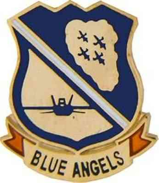 navy blue angels hat lapel pin