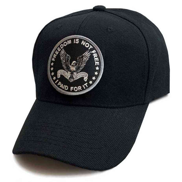 us veteran hat i paid for freedom eagle
