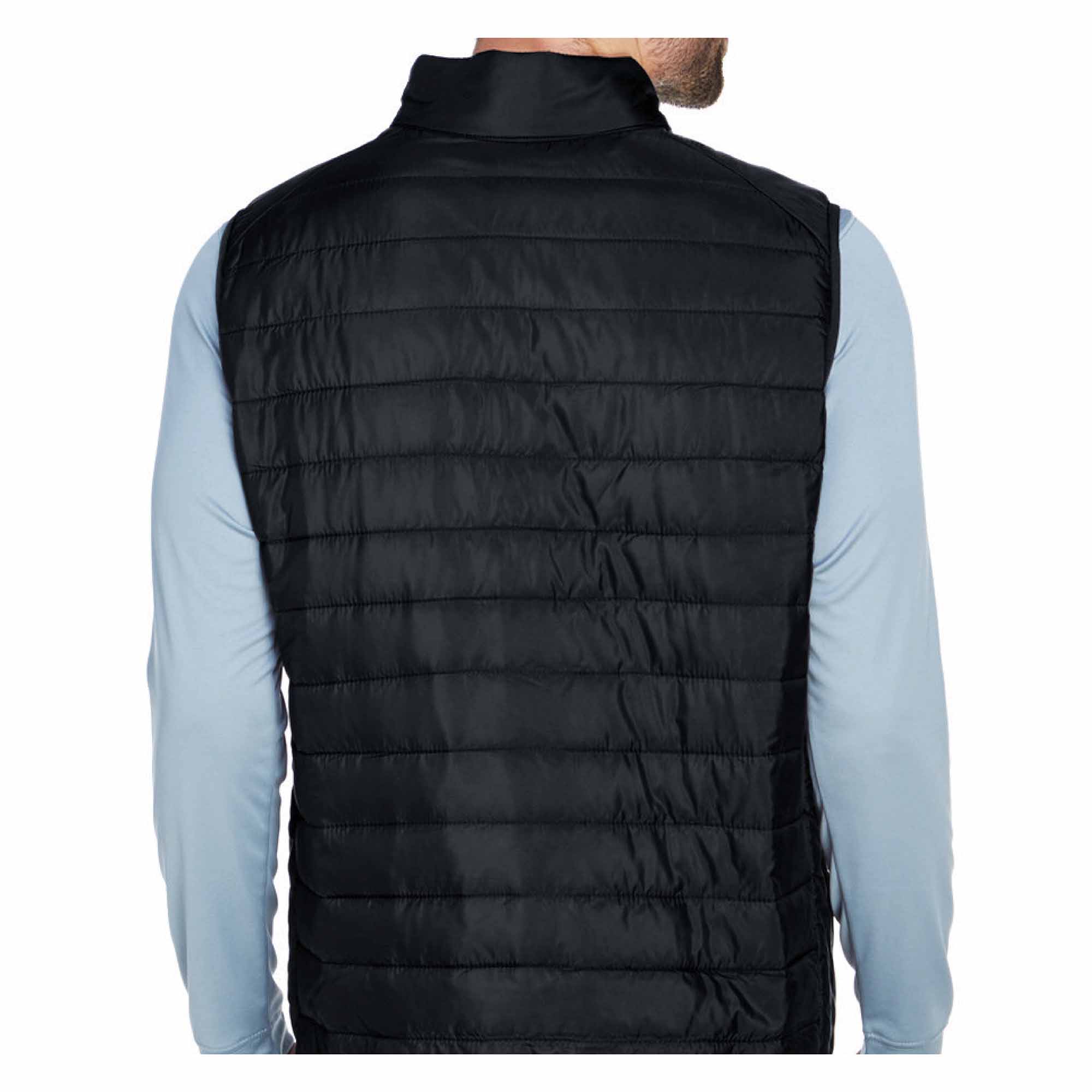 ジャケット・アウター WYM HEAT FIBER PADDED MILITARY VEST Men's Winter Hooded Puffer Jacket Sleeveless Thicken Warm