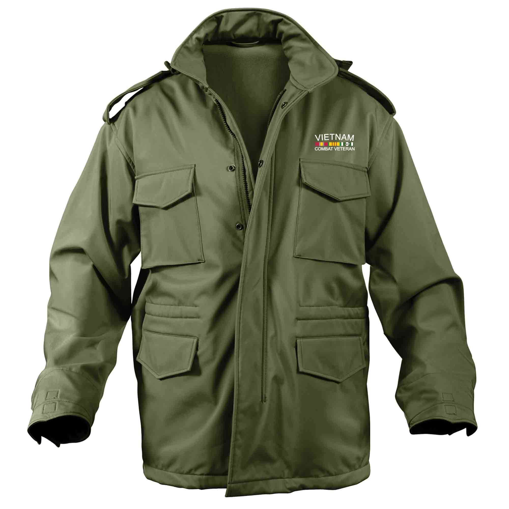 Vietnam Combat Veteran Soft Shell M-65 Tactical Jacket