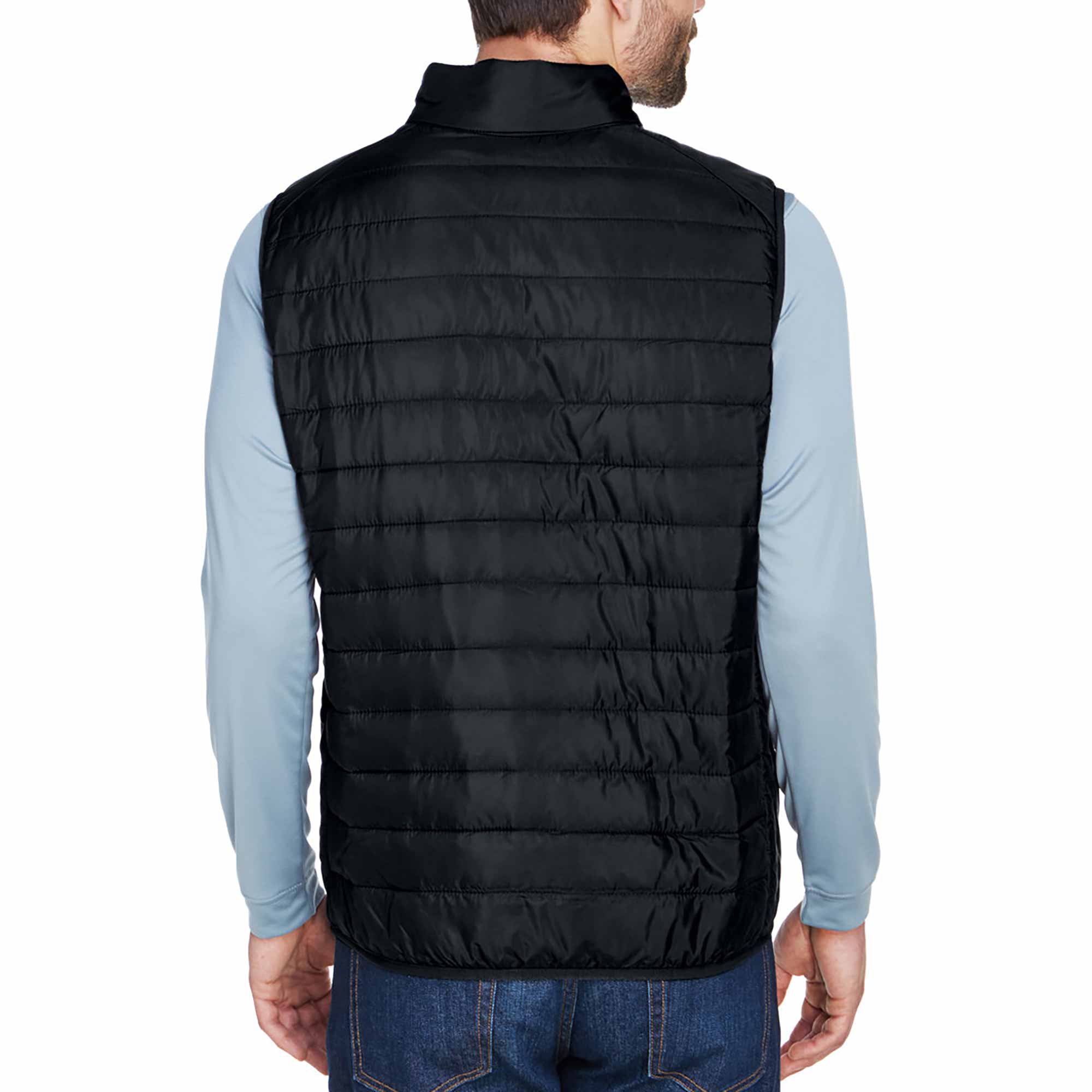 U.S. Army Puffer Vest with Embroidered US Army Soldier For Life