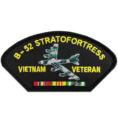 Vietnam Veteran w/ Ribbon: B-52 Stratofortress Patch
