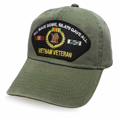 Vietnam Veteran All Gave Some, 58,479 Gave All OD Hat